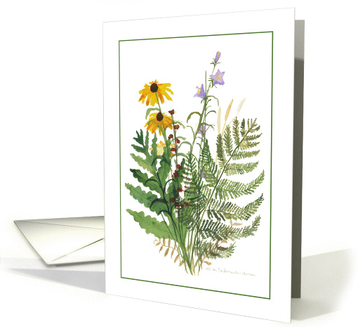 Adirondack Floral B card (75712)