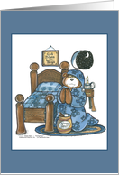 Evening Prayer Birthday, Little Boy card