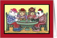 Red Hat Blank Note, Group card