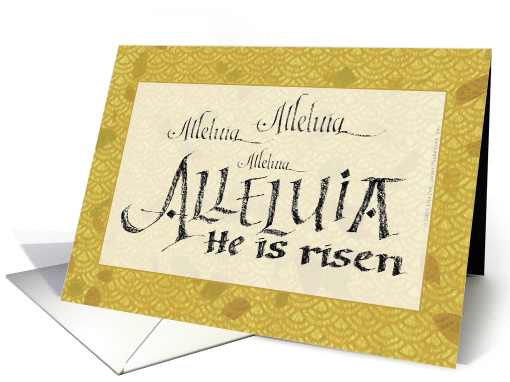 Alleluia - He Is Risen card (905949)
