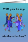 Group Hug - Be my Mother-In-Law? card
