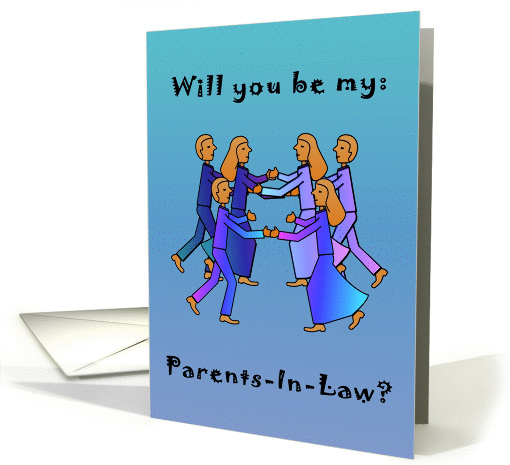 Group Hug - Be my Parents-In-Law? card (131205)