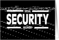 Retirement Social SECURITY Recipient card