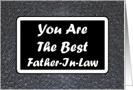 Best Father-In-Law card