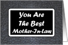 Best Mother-In-Law card