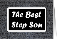 The Best Step Son card