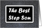 The Best Step Son card