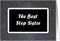 The Best Step Sister card