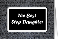 The Best Step Daughter card