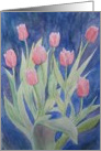 Mother’s Day: Pink Tulips card