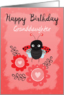 Happy Birthday Granddaughter Sweet Lady Bug Card