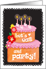 Let’s Eat and Party Happy Birthday card