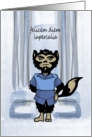 Happy Lupercalia Day Wolf Card