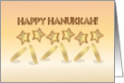Happy Hanukkah Gelt Gold Coins card