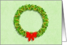 Holiday Wreath Card