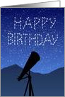 Astronomer’s Birthday card