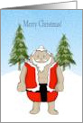 Sumo Santa Christmas card