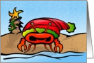 Sandy Claws Snappy Christmas card