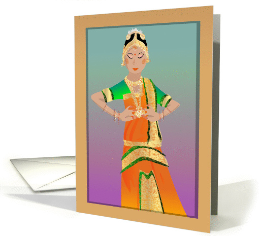 Bharatanatyam Arangetram Dancer card (1063717)