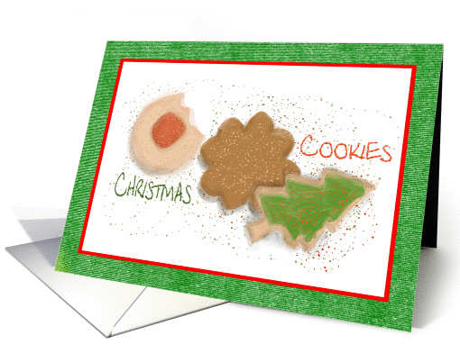 Christmas Cookies card (1165782)