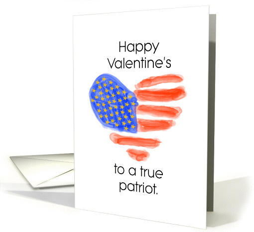 Happy Valentine's Day Patriot card (1354970)