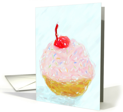 Happy Birthday Cupcake Boy card (139629)