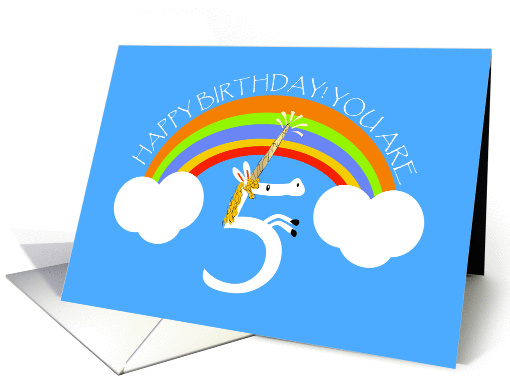 Happy Birthday, You are 5! card (1399768)
