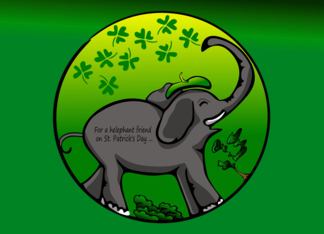 Elephant St Patrick...