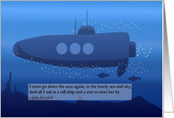 Naval Deployment - Submarine card