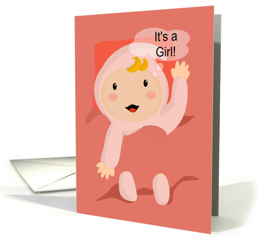 It's a Girl! card (156388)