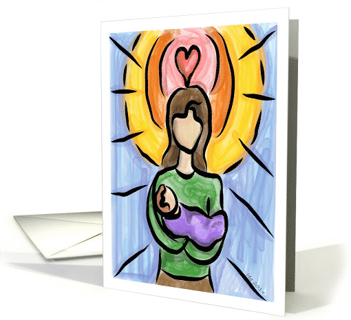 Happy Mother's Day Glow card (1567446)