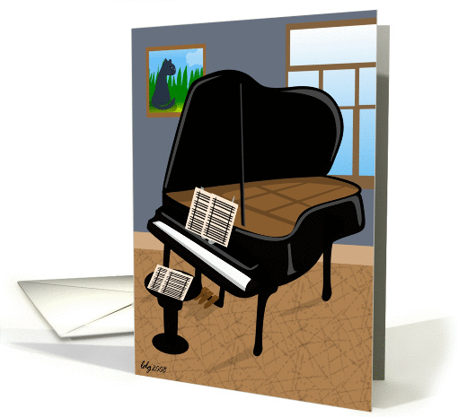 Piano Recital card (158500)