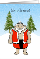 Sumo Santa Christmas card