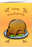 Happy Thanksgiving Turkey card