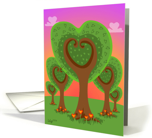 Forest of my Heart card (355633)