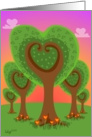 Forest of my Heart card