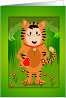Wild About You Valentine! card
