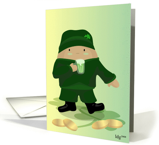 Wee Leggprechaun card (383698)