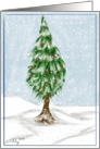 Oh Christmas Tree! card