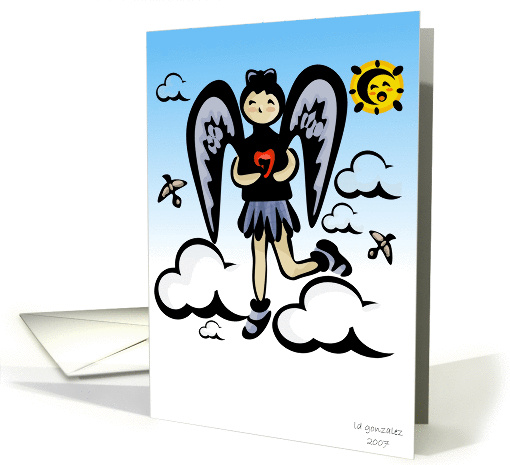 Angelic Angelique card (86689)