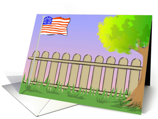Patriotic Summer card (86693)