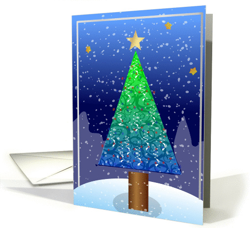 O Christmas Tree card (877373)