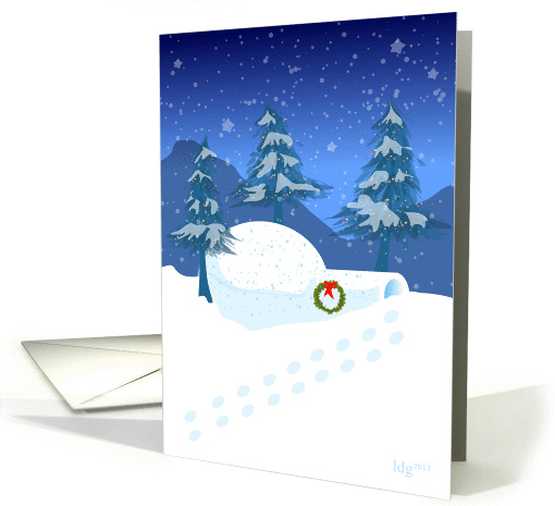 Across the Miles, Igloo Christmas card (959633)