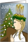 Jul Afton (Christmas Eve) Sweden card