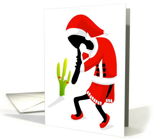 Christmas Kokopelli card (984071)