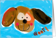 Woof! card