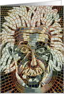 Mosaic BLANK INSIDE Einstein card