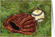 Mosaic BIRTHDAY baseball card