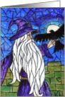 Mosaic BLANK INSIDE Wizard card