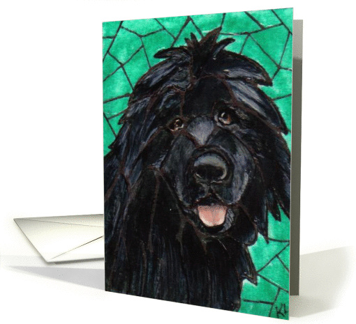 Blank Inside Dog
 card (63583)